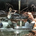 다이캐스팅 금형다이 일체형 통방전 가공중