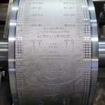 로타리금형 (눈금자 금형) 방전